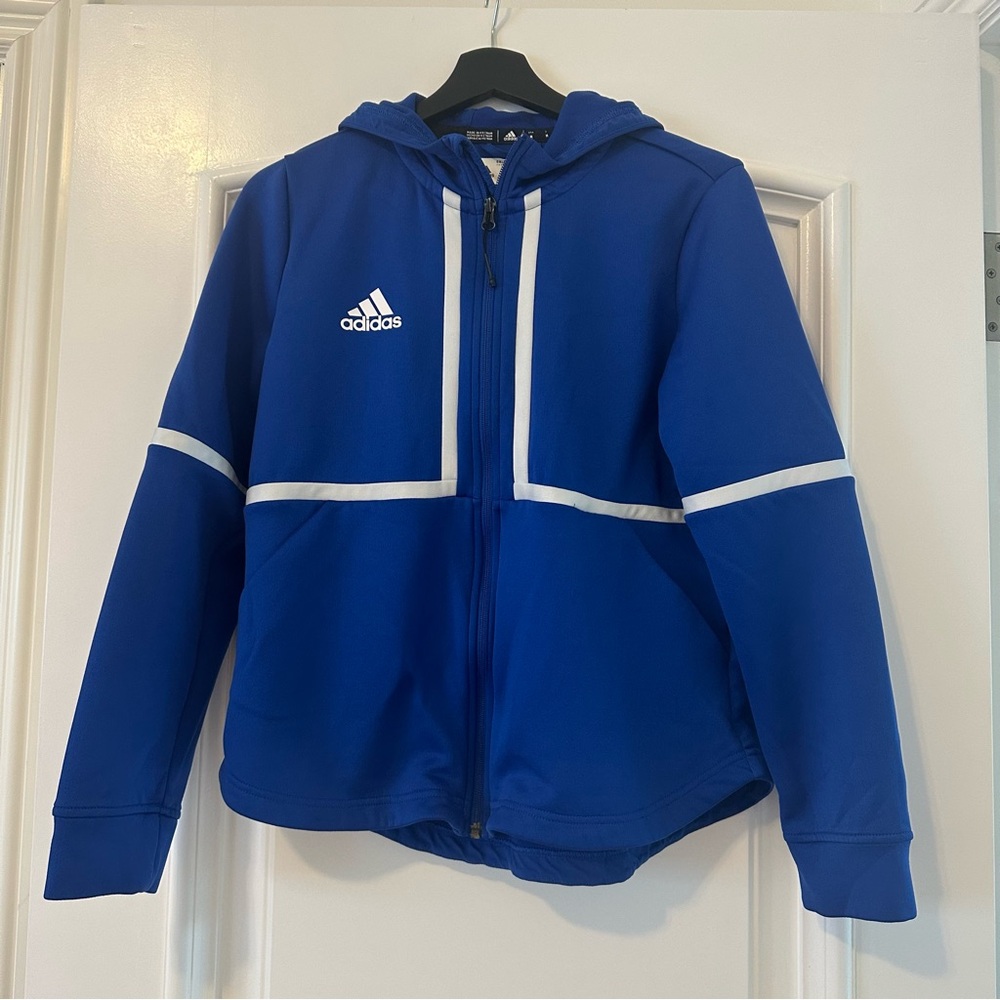 Adidas Women's Royal Blue Bomber Jacket - Picture 2 of 5